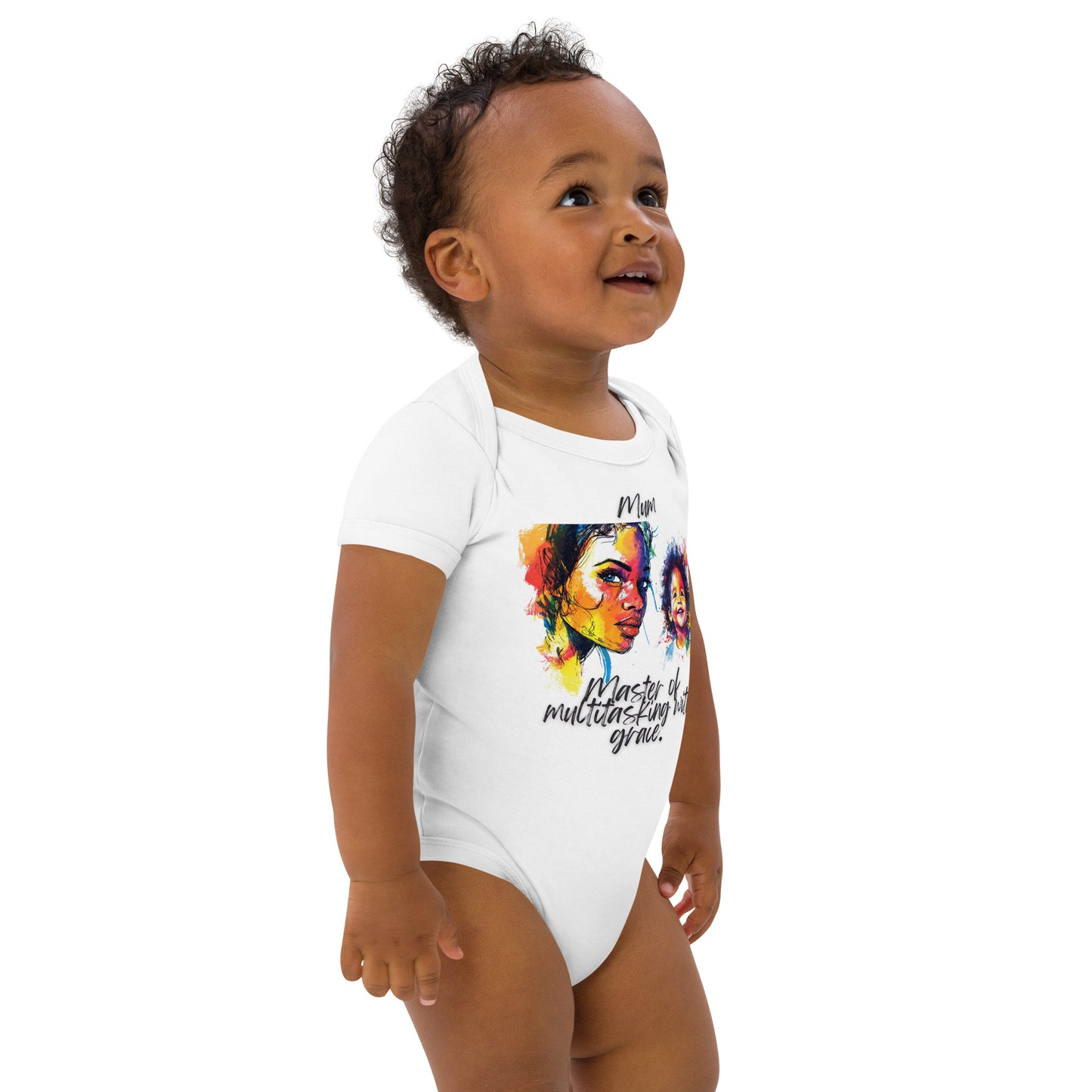 Mum´s Organic cotton baby bodysuit