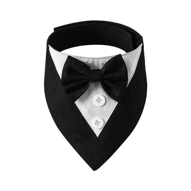 Fashionable Tuxedo Bow Tie For Pets