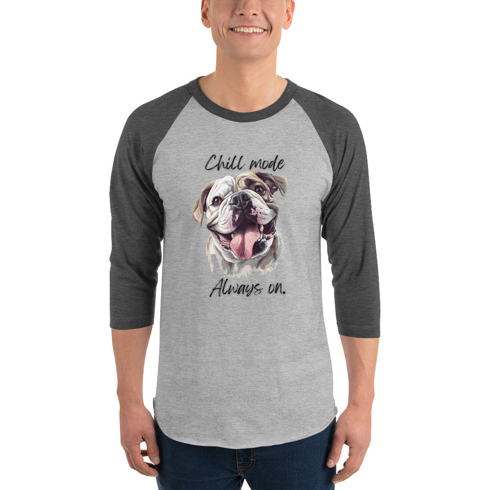 Bulldog - 3/4 sleeve raglan shirt