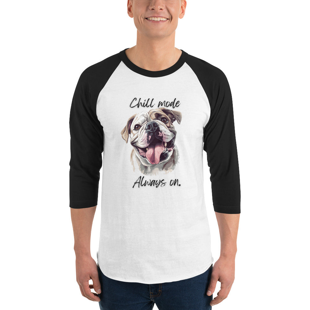 Bulldog - 3/4 sleeve raglan shirt