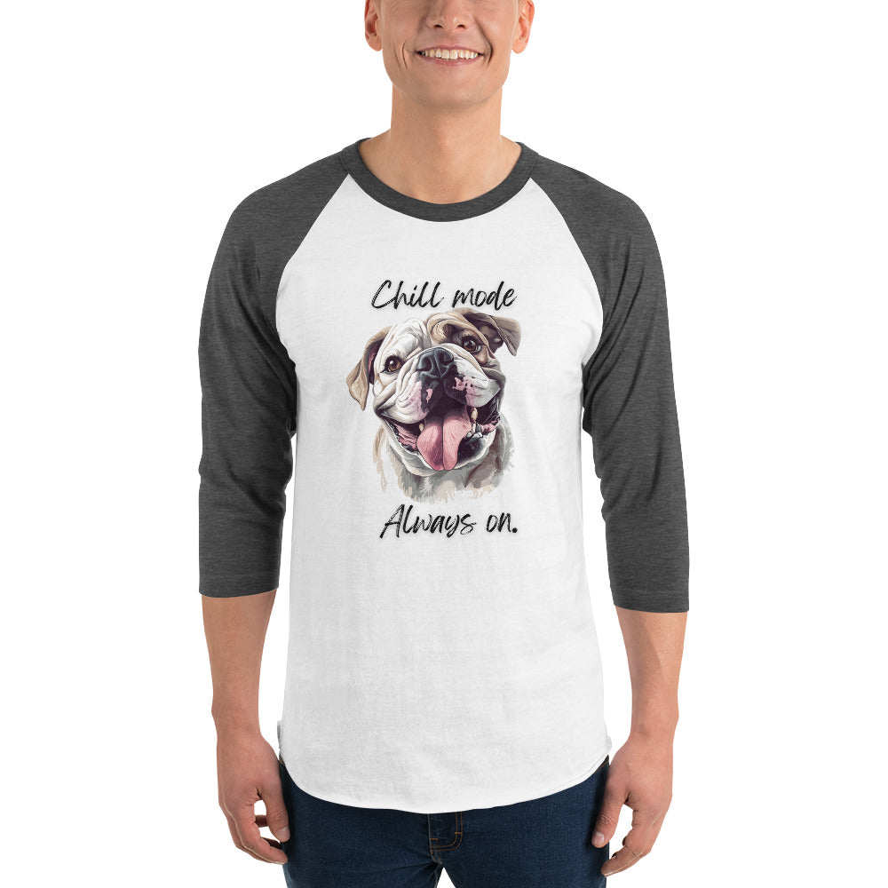 Bulldog - 3/4 sleeve raglan shirt