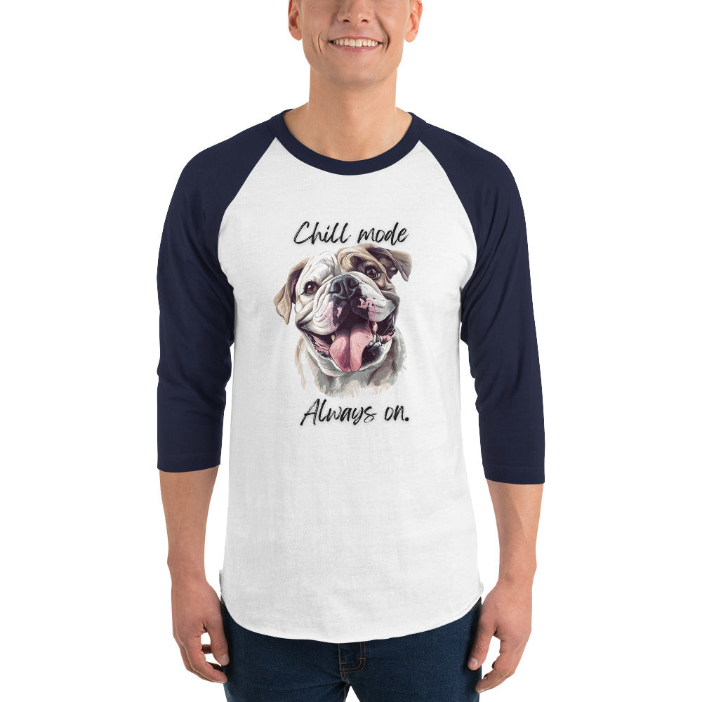 Bulldog - 3/4 sleeve raglan shirt