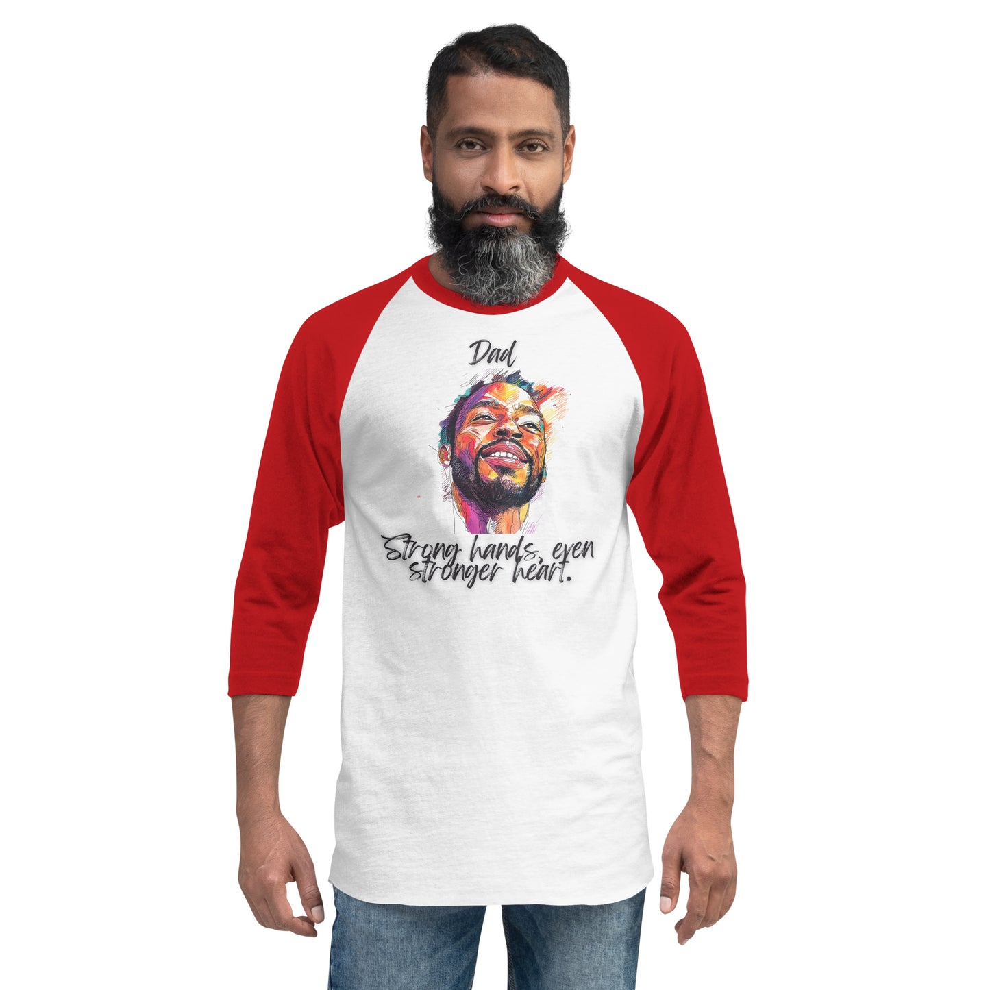 Dad´s 3/4 sleeve raglan shirt