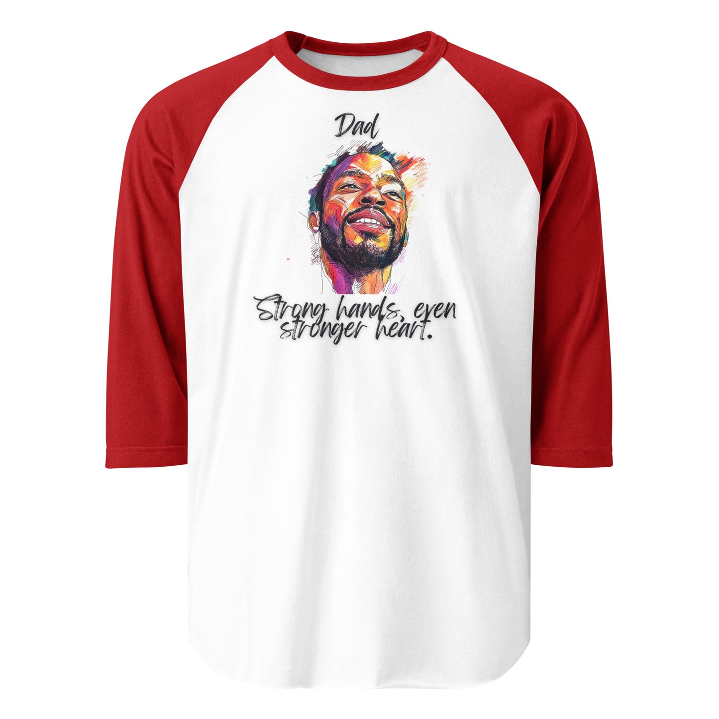 Dad´s 3/4 sleeve raglan shirt