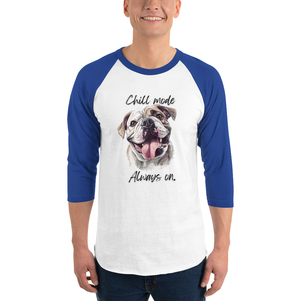 Bulldog - 3/4 sleeve raglan shirt