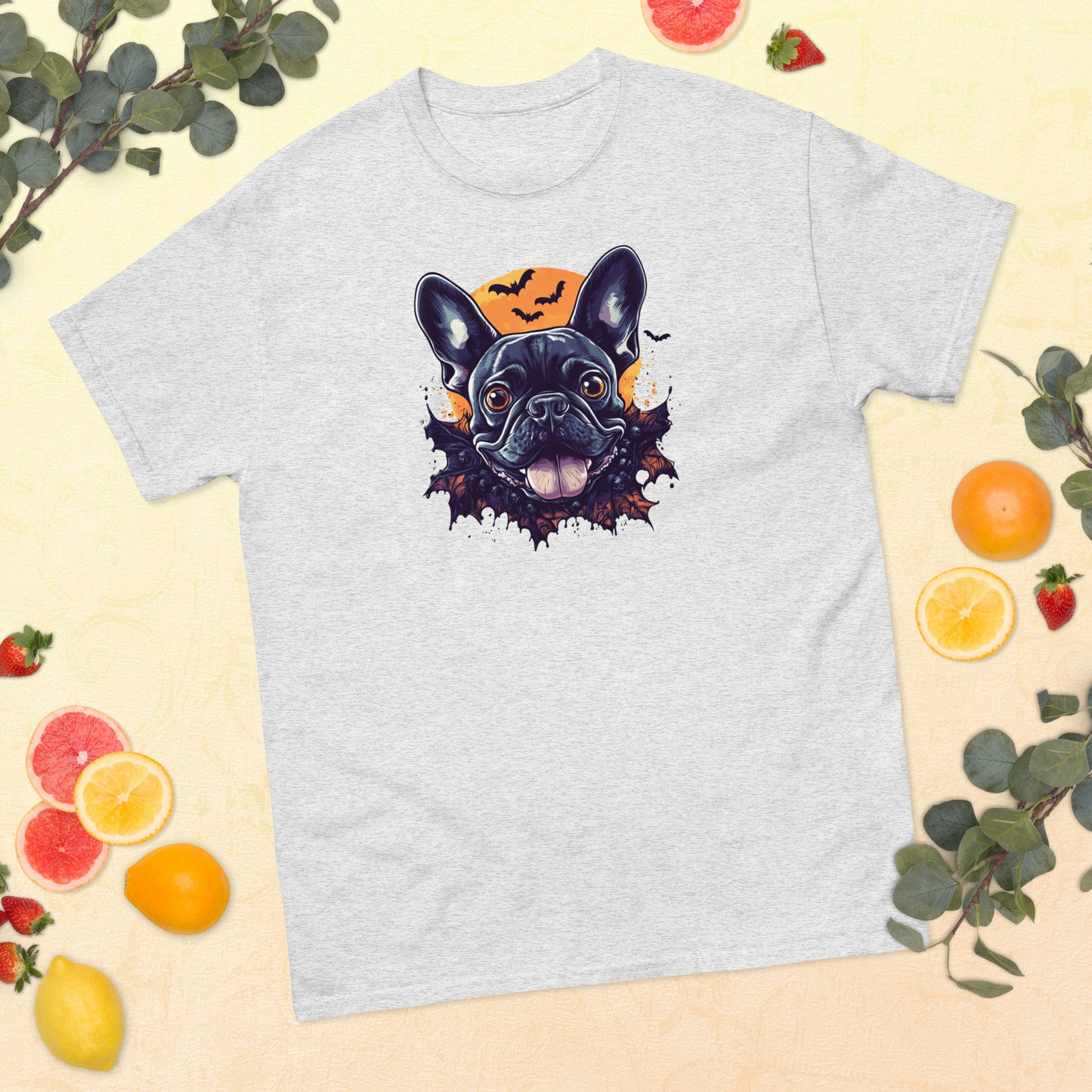 Halloween French Bulldog Unisex classic tee