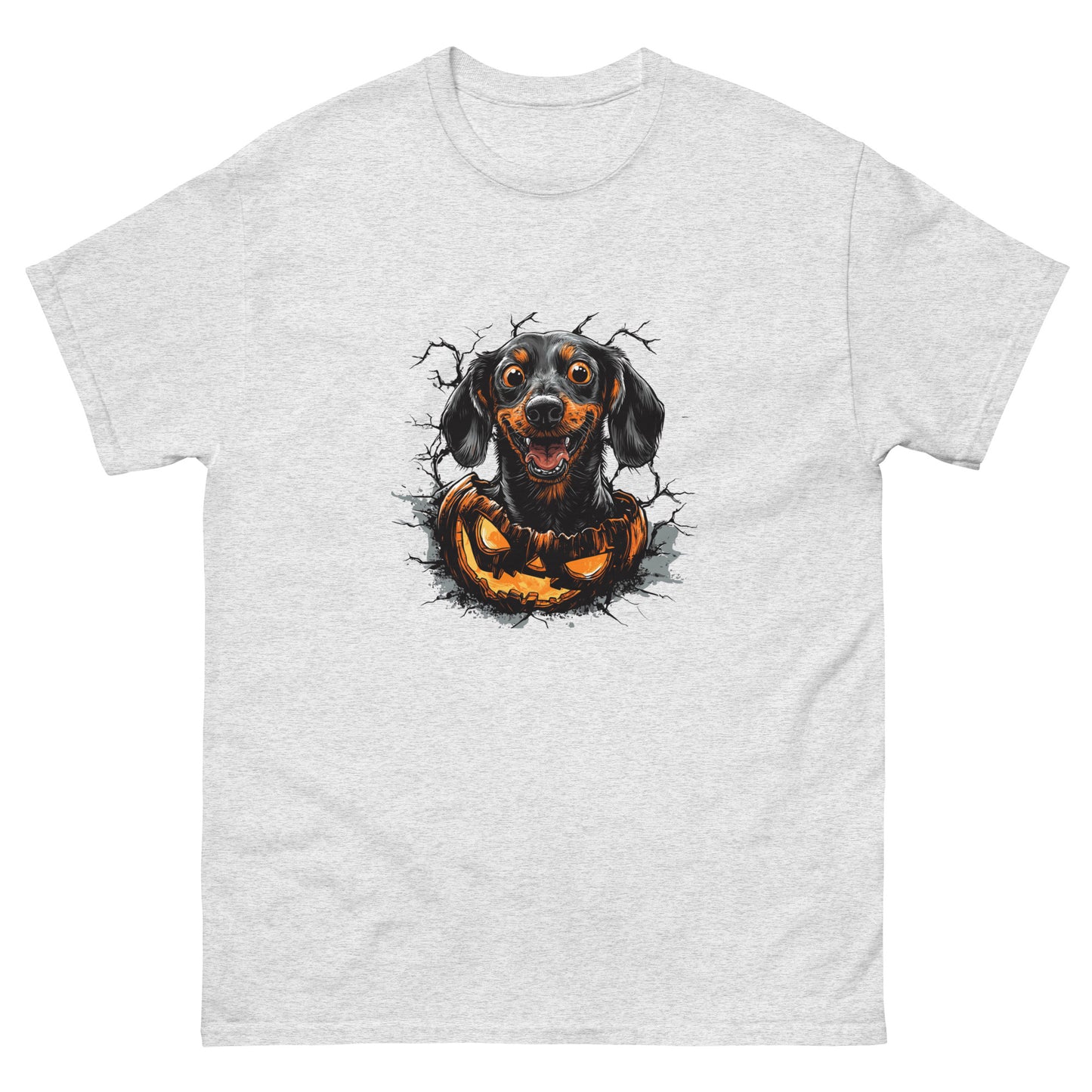 Halloween Dachshund Unisex classic tee