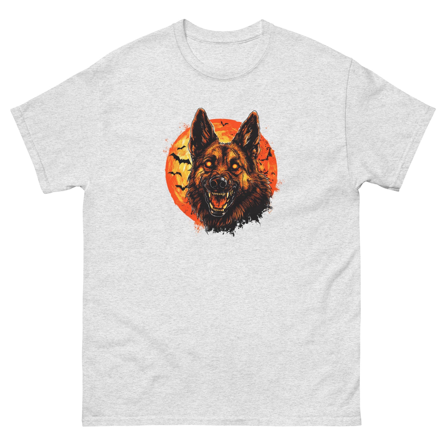 Halloween German Shepherd Unisex classic tee