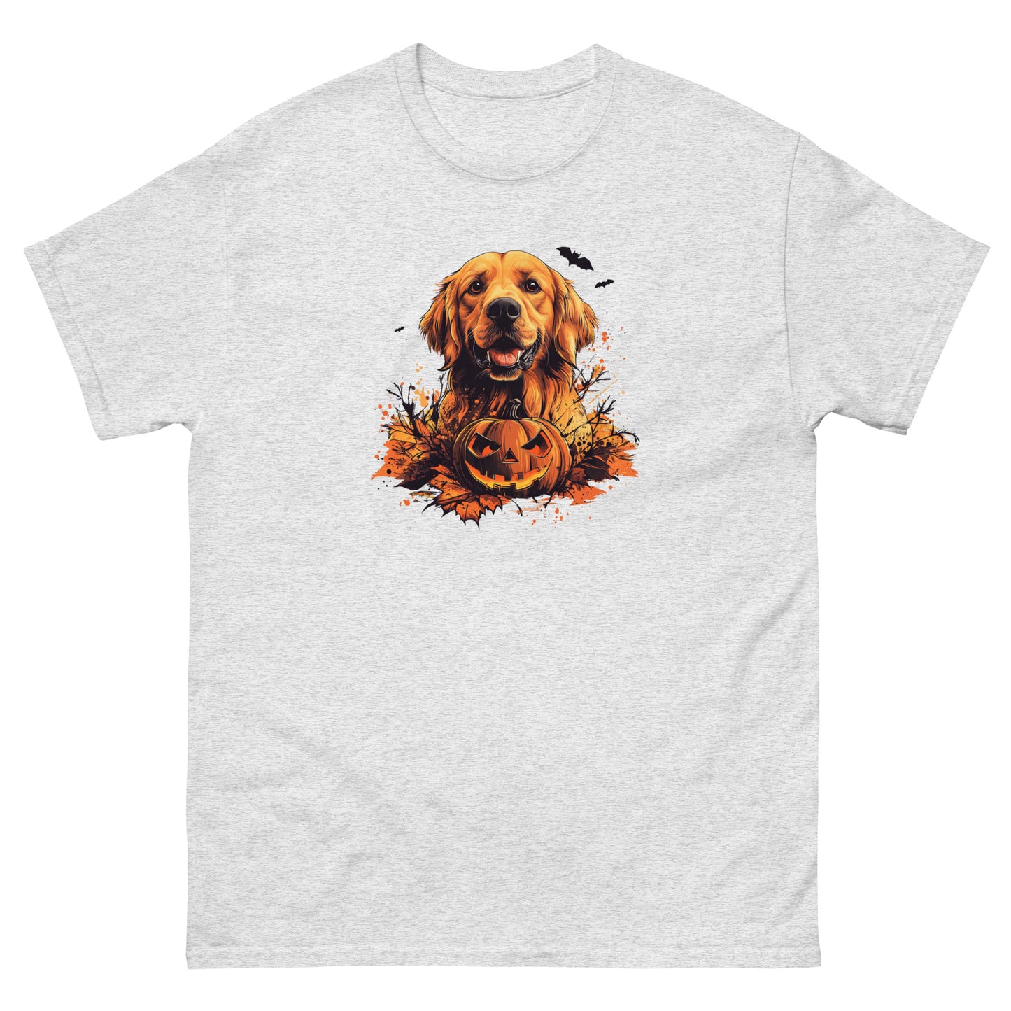 Halloween Golden Retriever Unisex classic tee