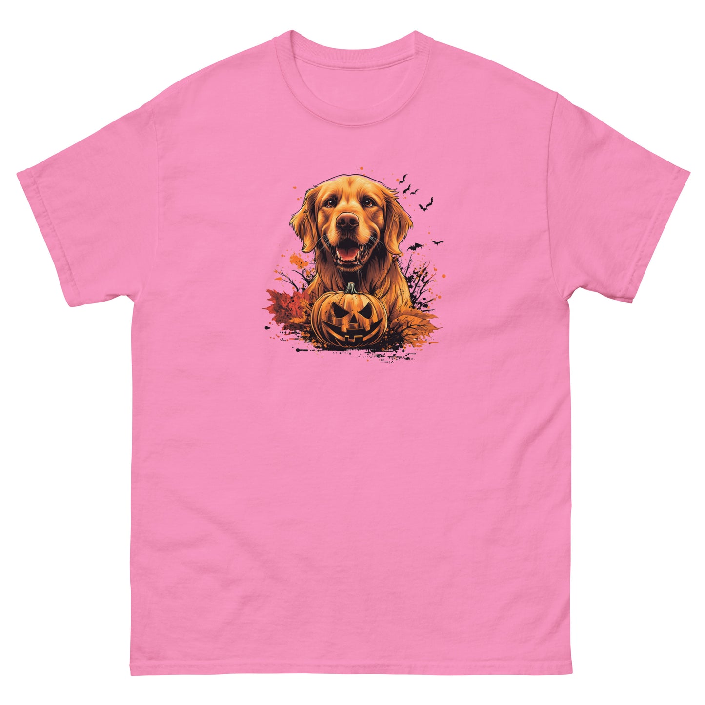 Halloween Golden Retriever Unisex classic tee