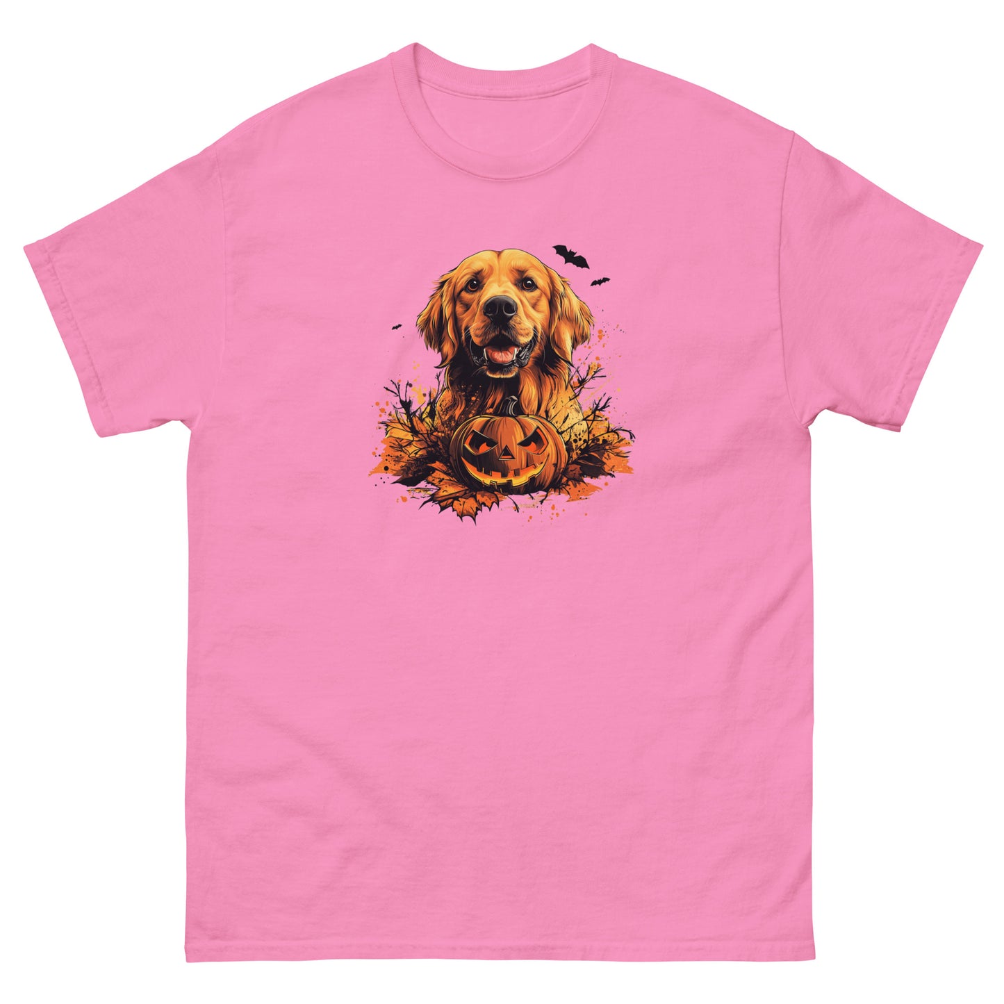 Halloween Golden Retriever Unisex classic tee