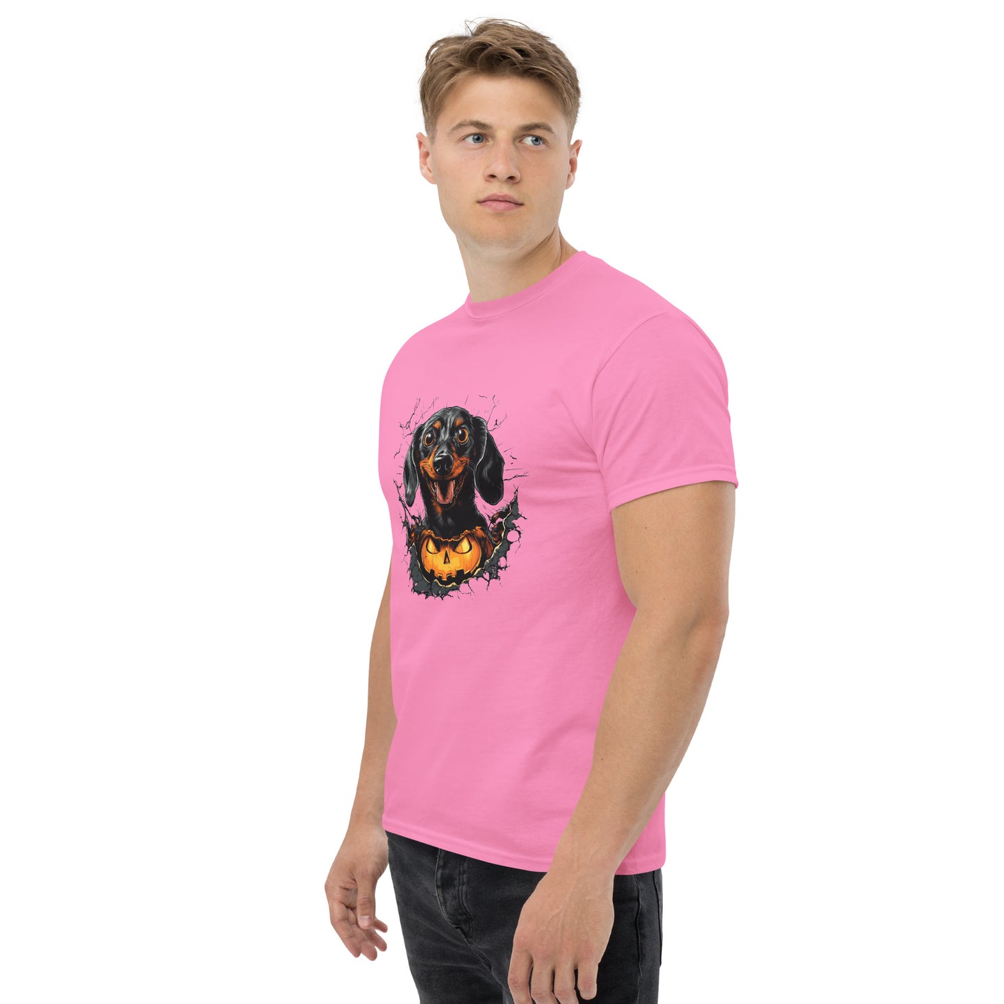 Halloween Dachshund Unisex classic tee