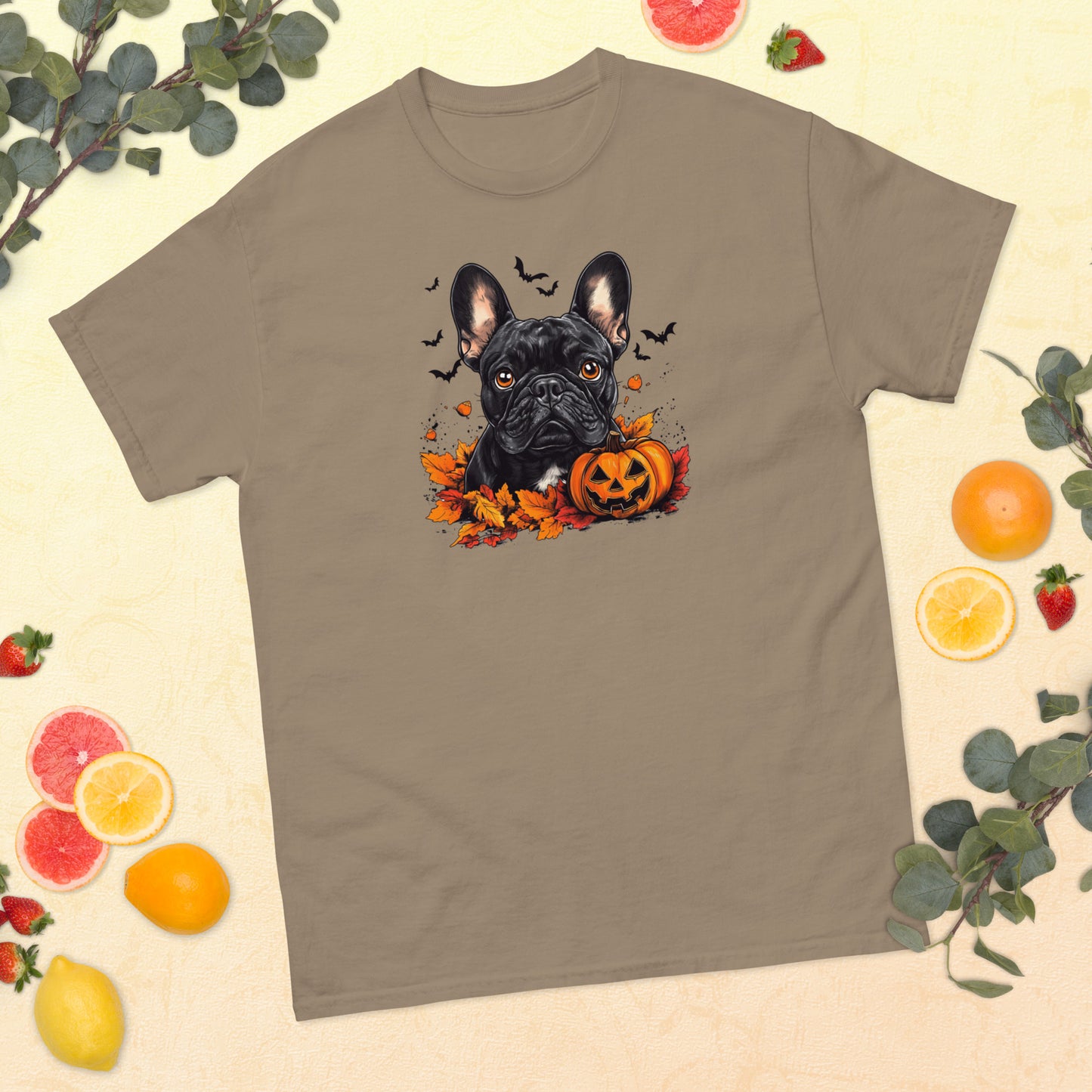 Halloween French Bulldog  Unisex classic tee