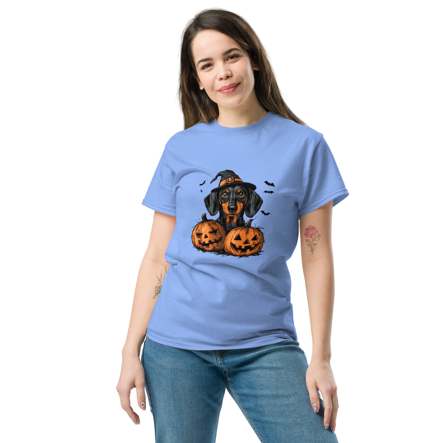 Halloween Dachshund Unisex classic tee