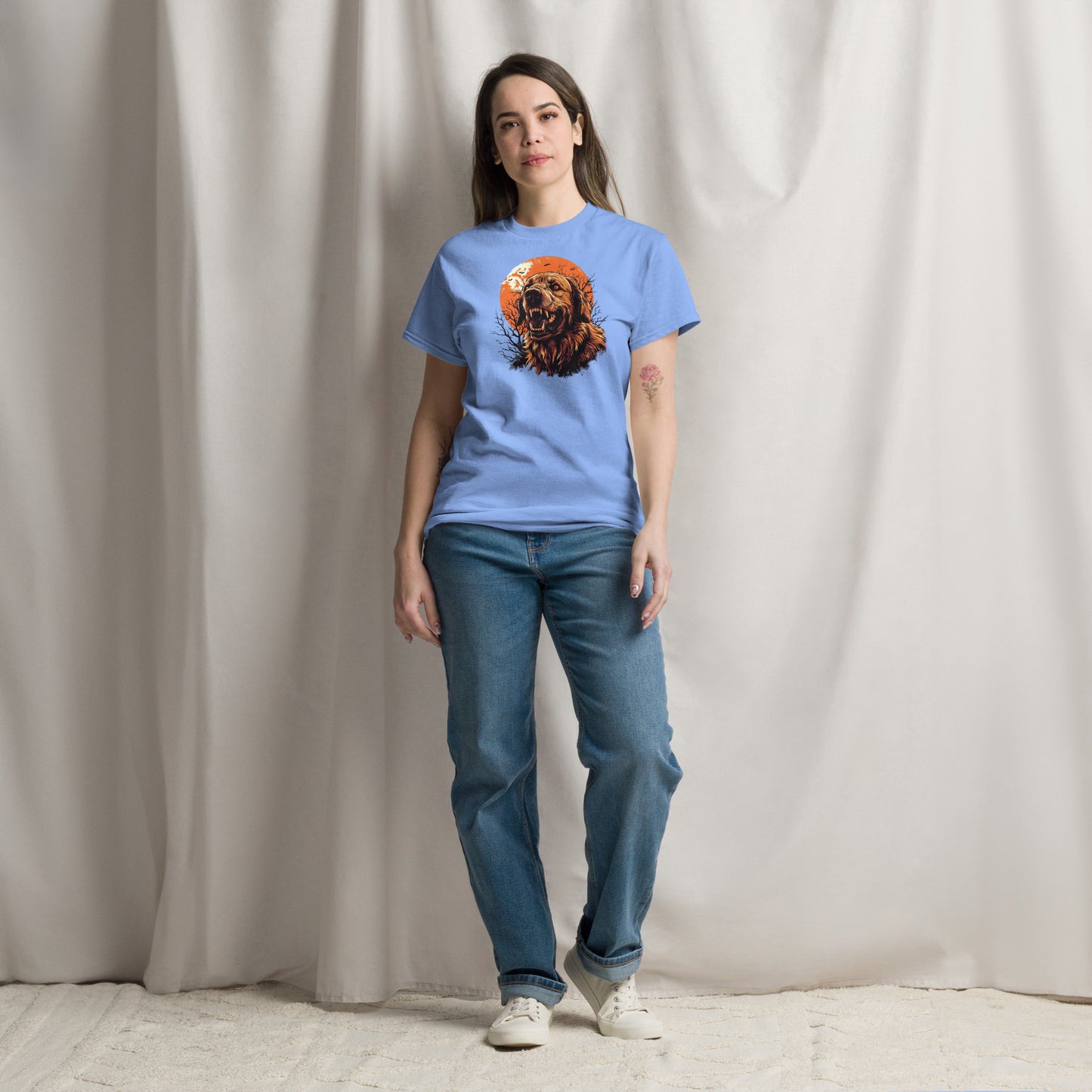 Halloween Golden Retriever Unisex classic tee