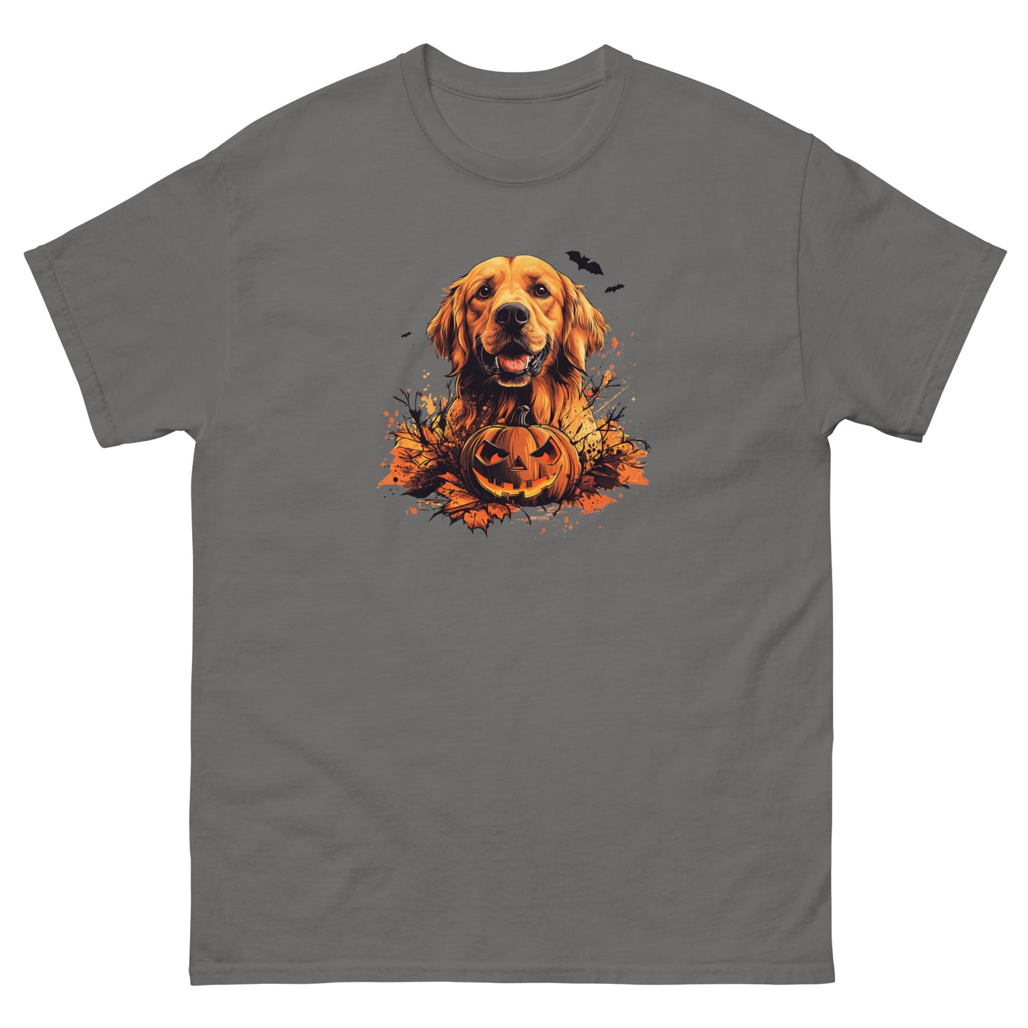 Halloween Golden Retriever Unisex classic tee