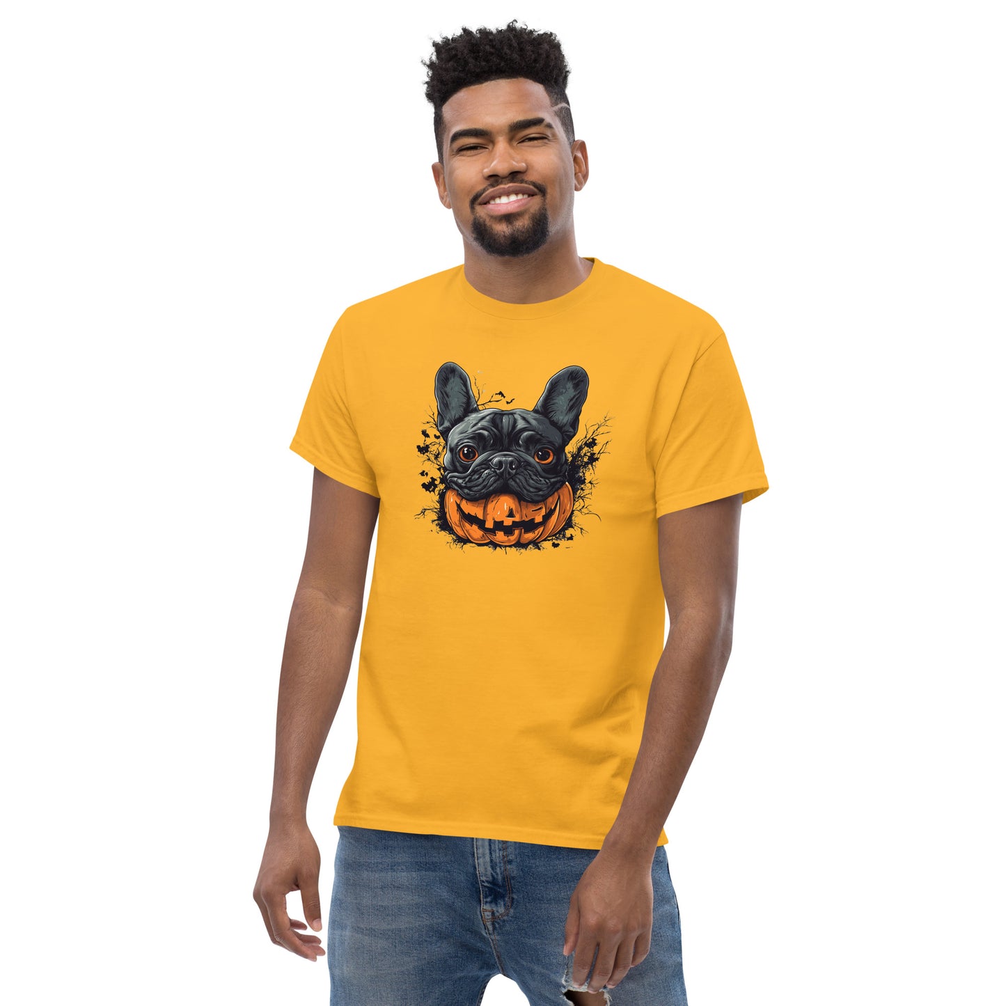 Halloween French Bulldog Unisex classic tee