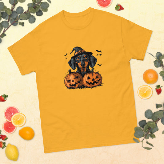 Halloween Dachshund Unisex classic tee