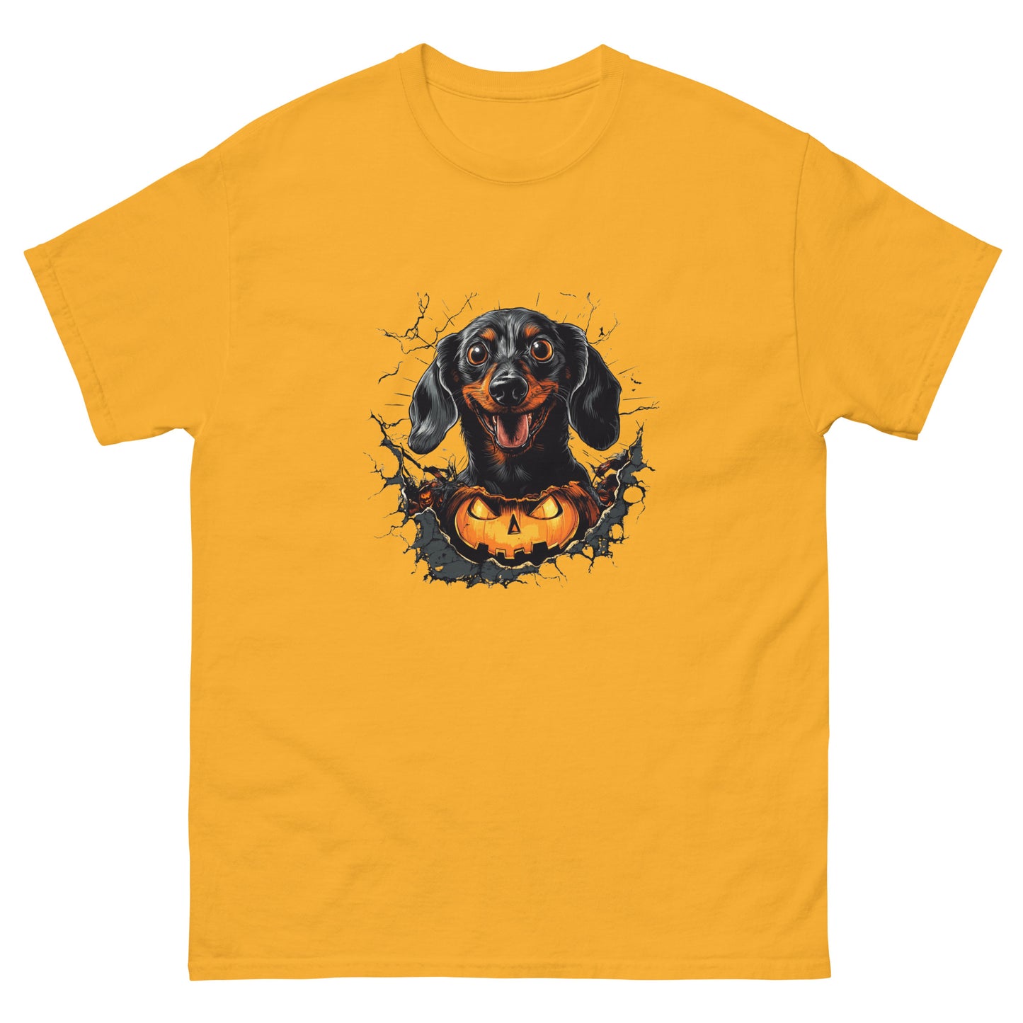 Halloween Dachshund Unisex classic tee