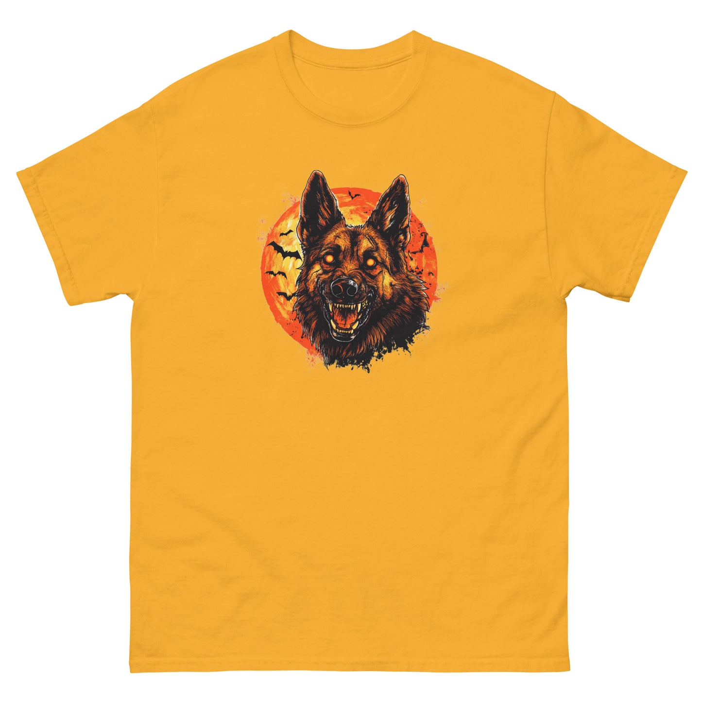 Halloween German Shepherd Unisex classic tee