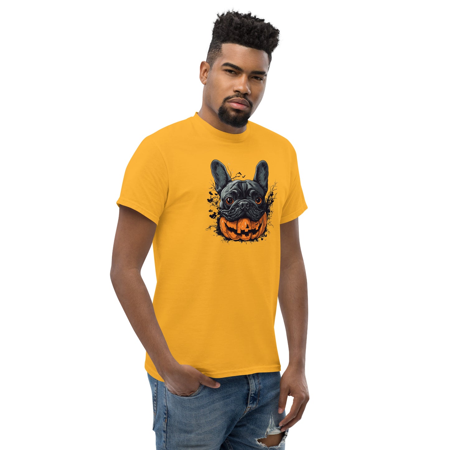 Halloween French Bulldog Unisex classic tee