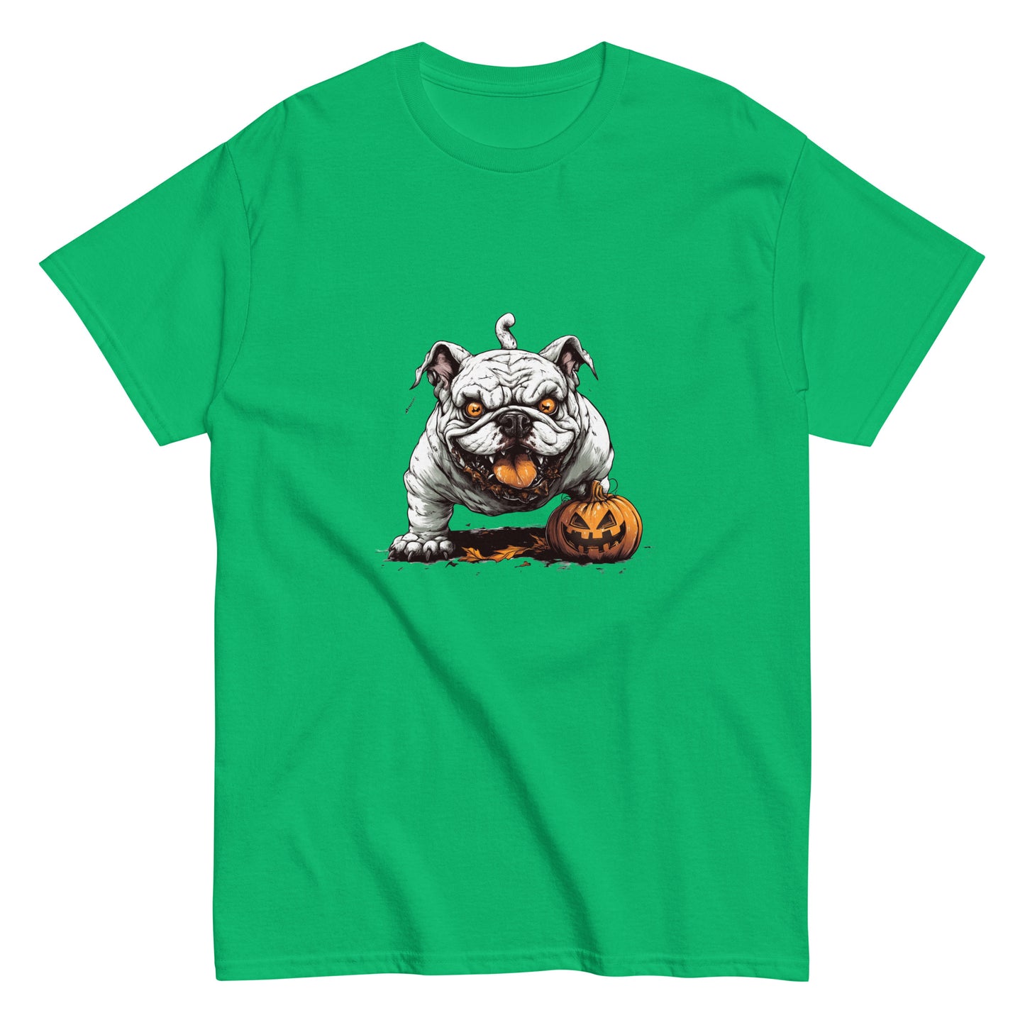 Halloween Bulldog Unisex classic tee