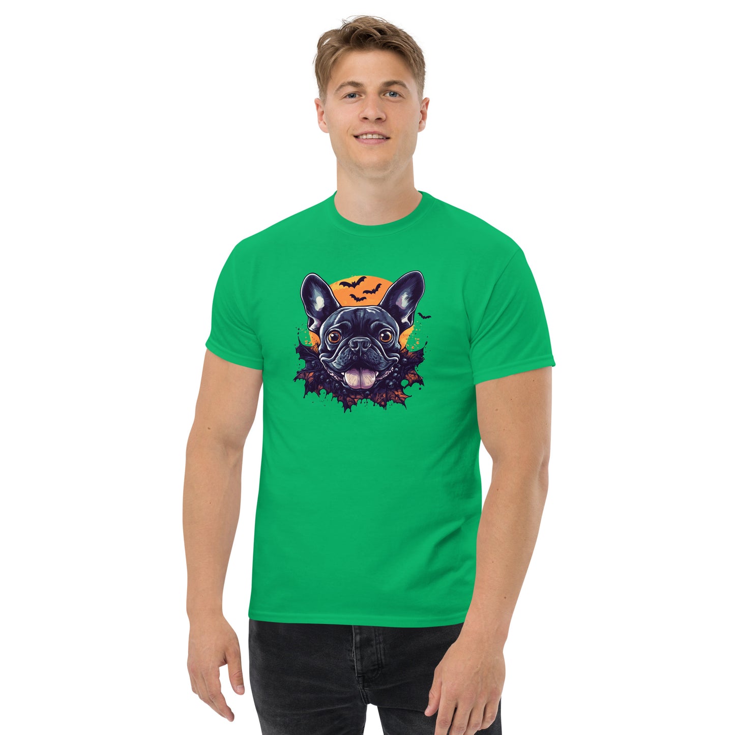 Halloween French Bulldog Unisex classic tee