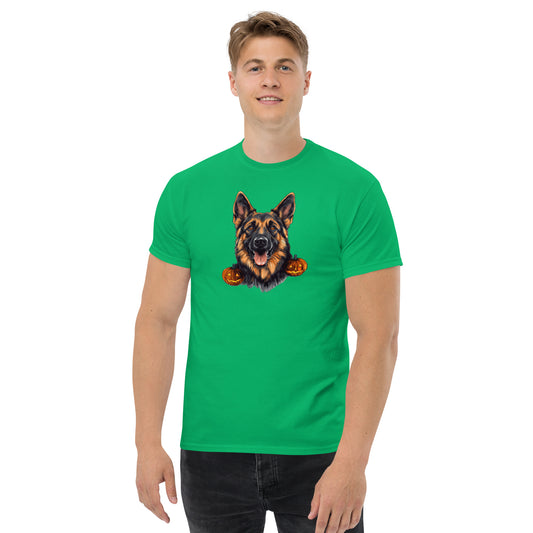 Halloween German Shepherd Unisex classic tee