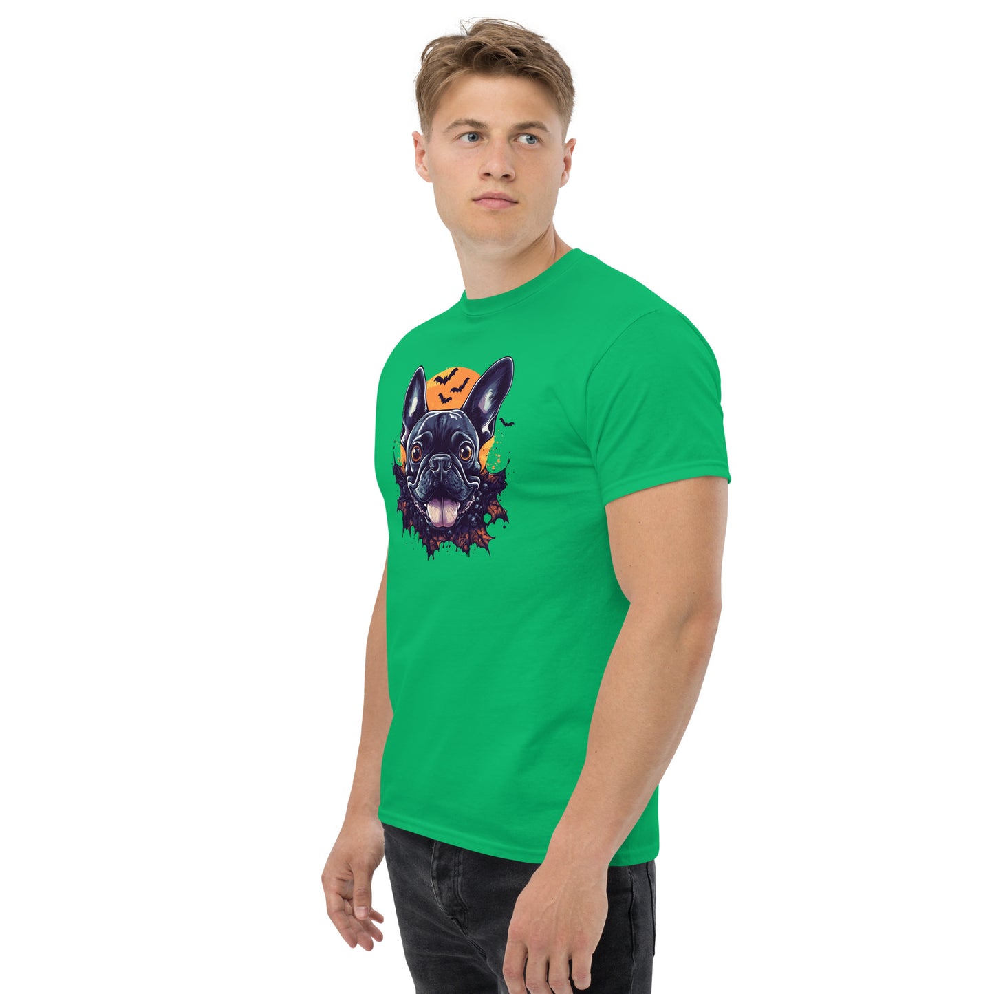 Halloween French Bulldog Unisex classic tee