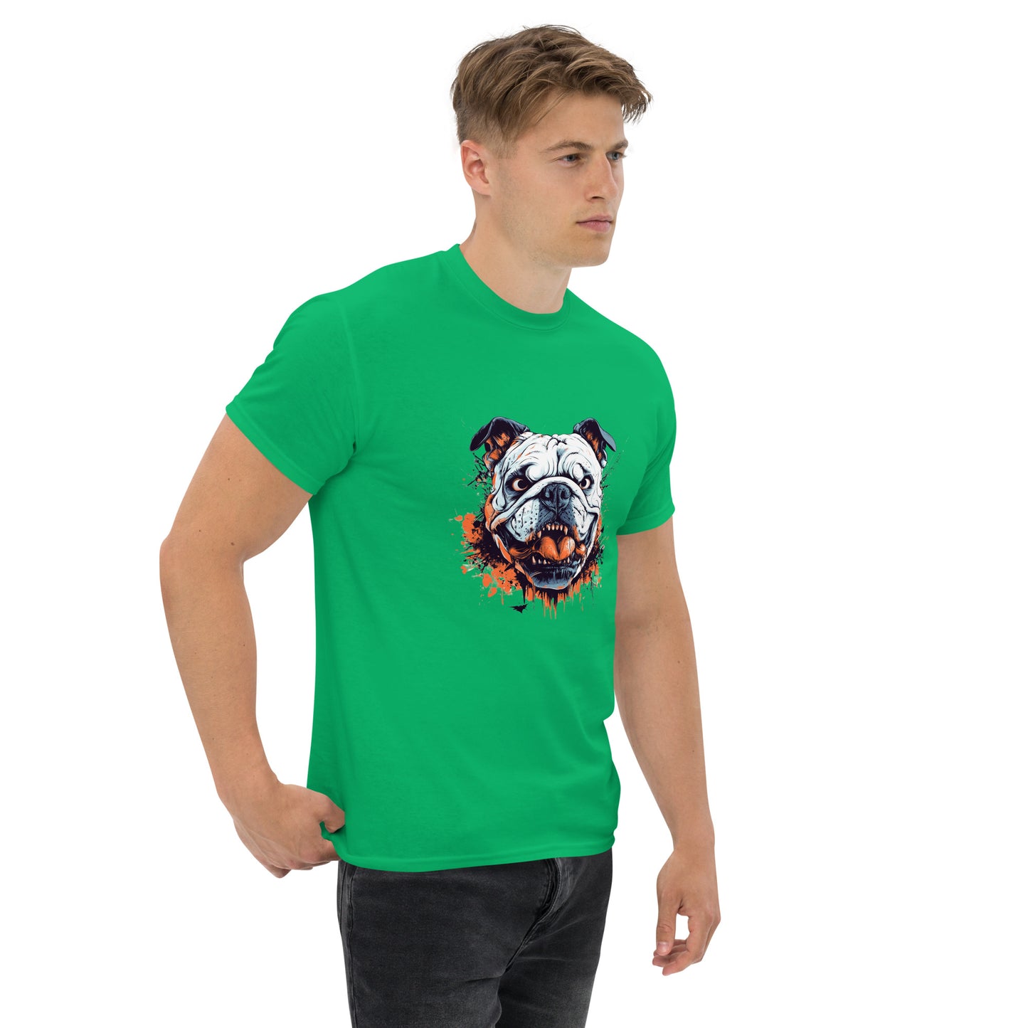 Halloween Bulldog Unisex classic tee