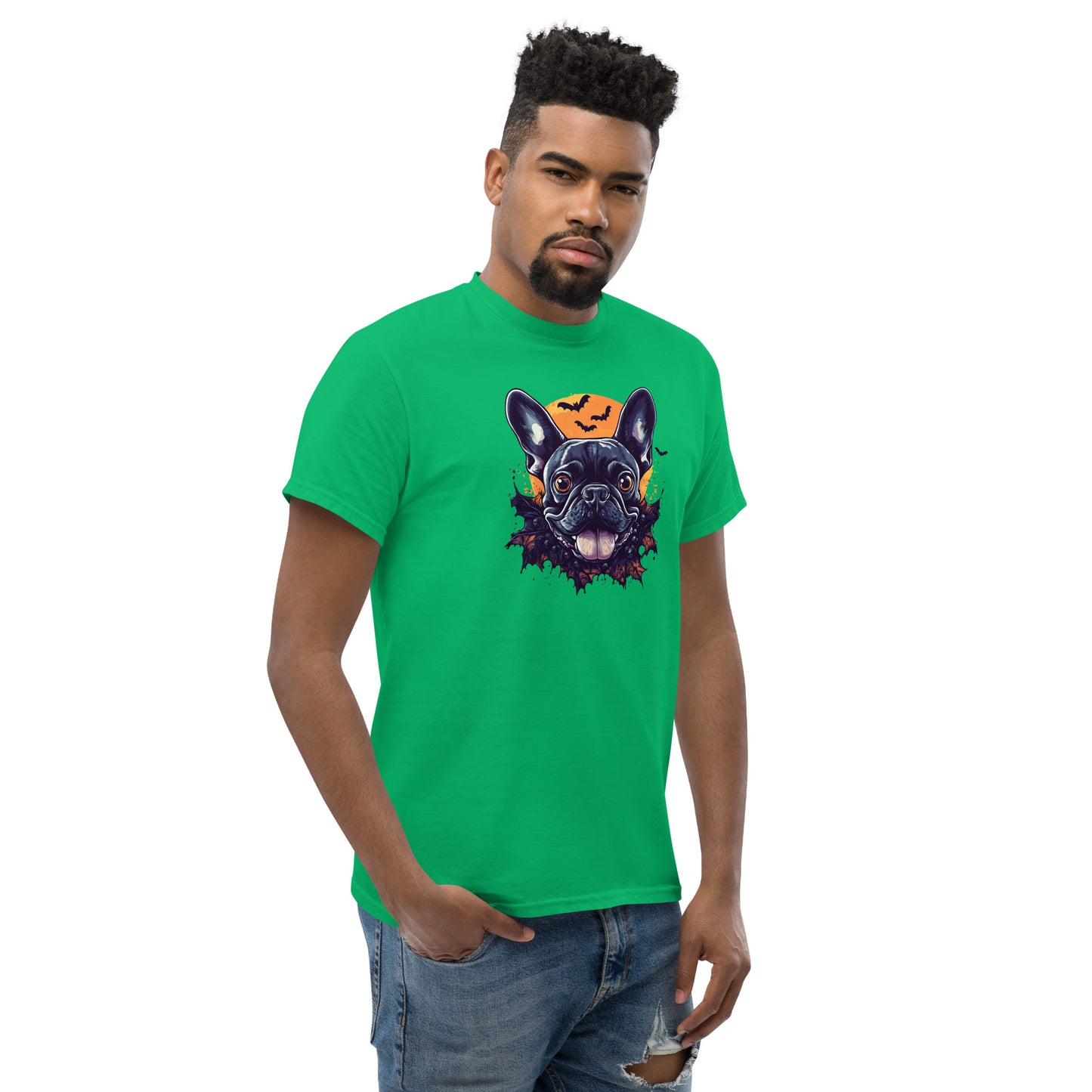 Halloween French Bulldog Unisex classic tee