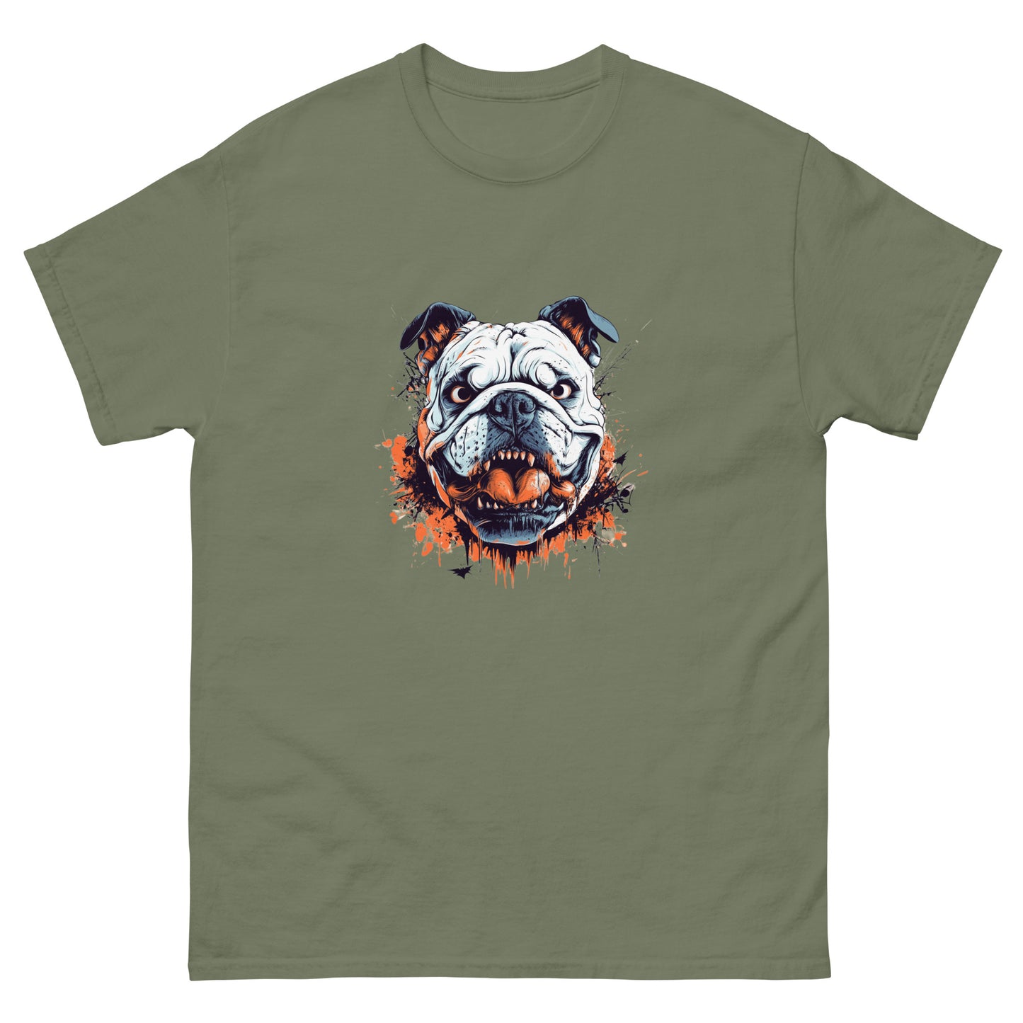 Halloween Bulldog Unisex classic tee