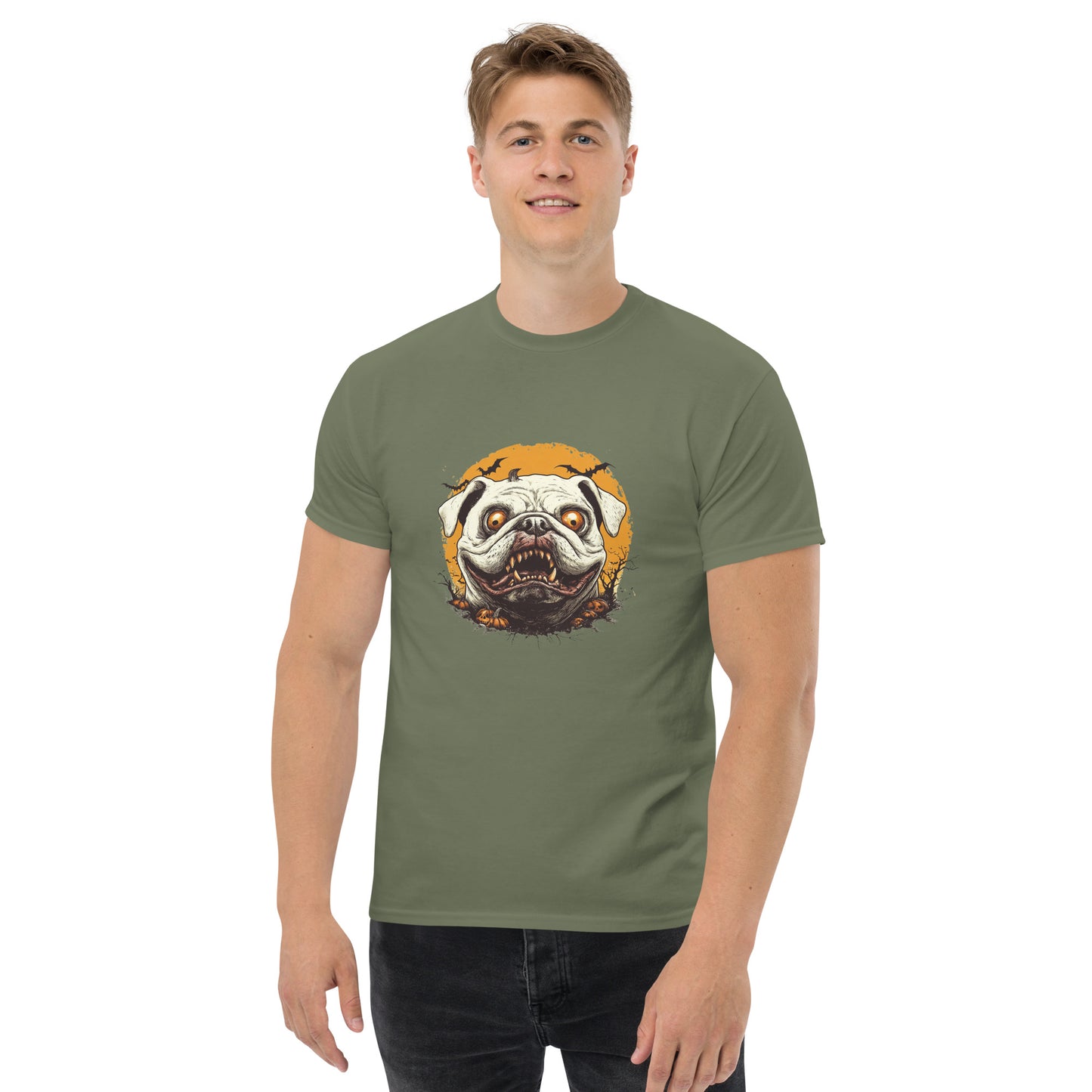 Halloween Bulldog - Unisex classic tee