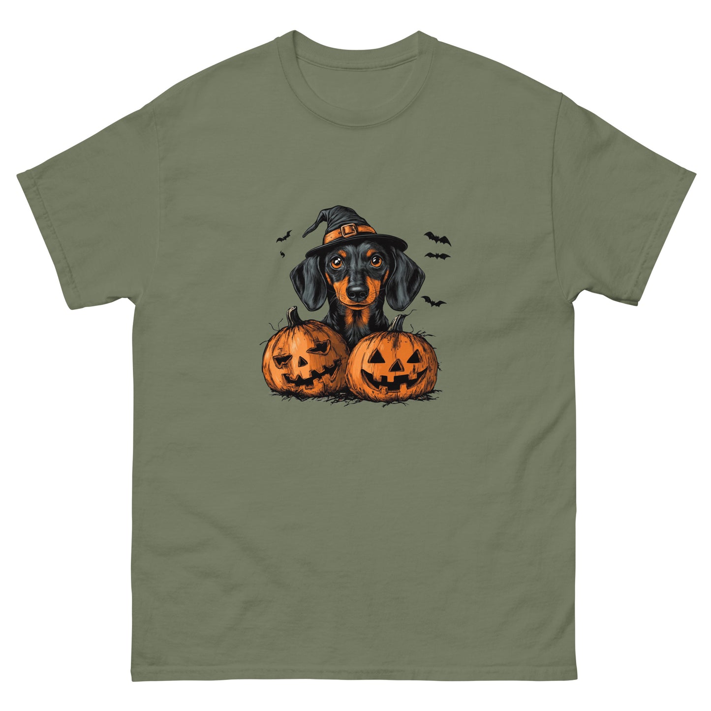 Halloween Dachshund Unisex classic tee