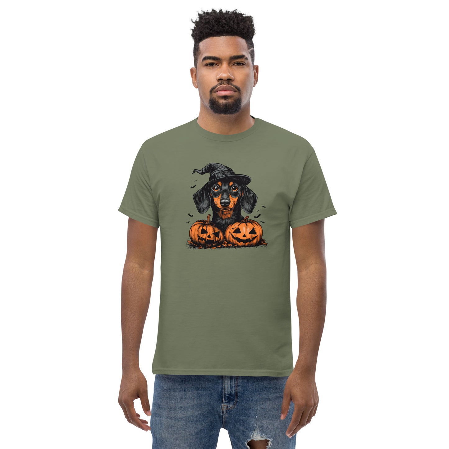 Halloween Dachshund Unisex classic tee