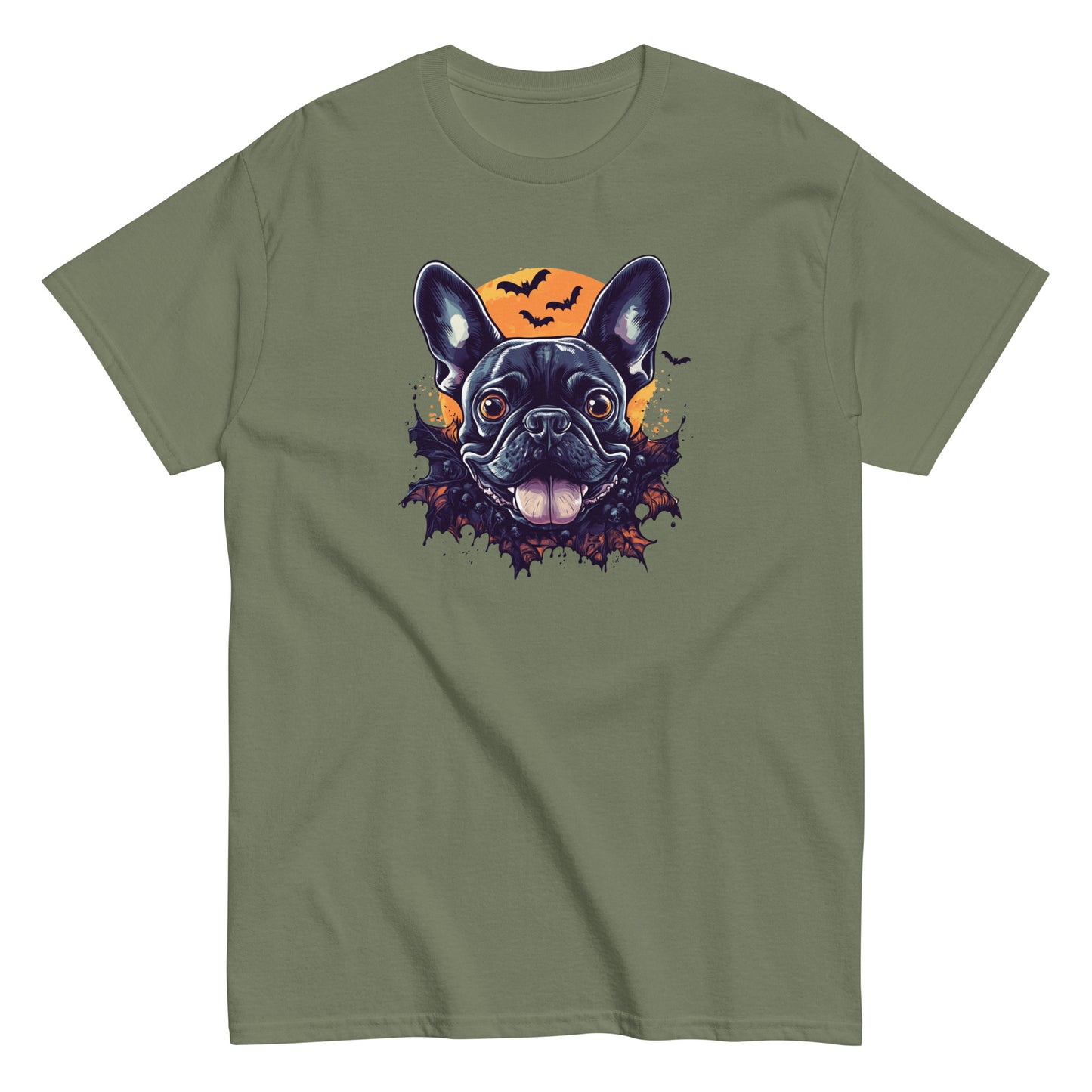 Halloween French Bulldog Unisex classic tee