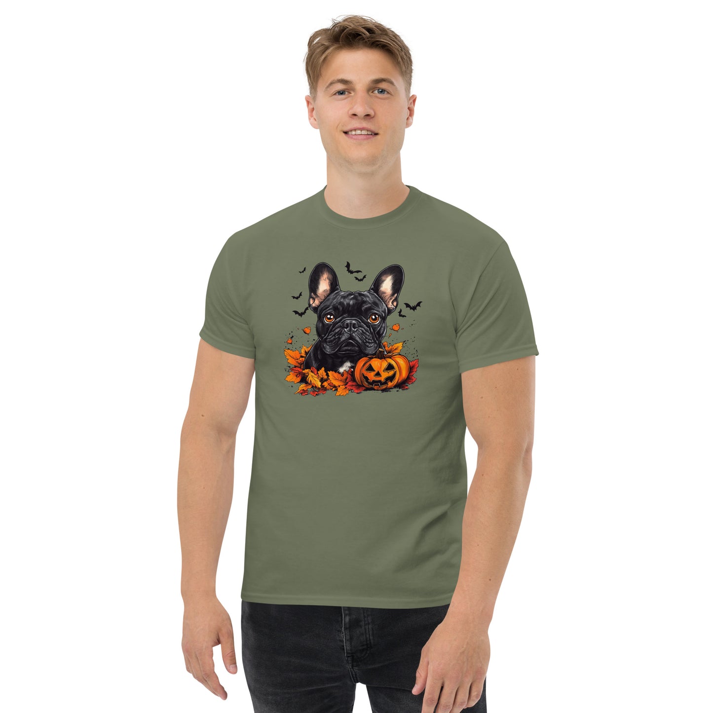 Halloween French Bulldog  Unisex classic tee