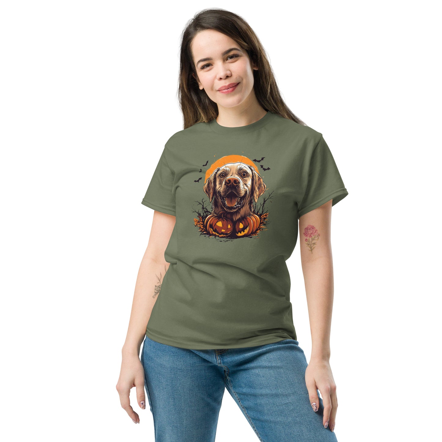 Halloween Labrador Retriever Unisex classic tee