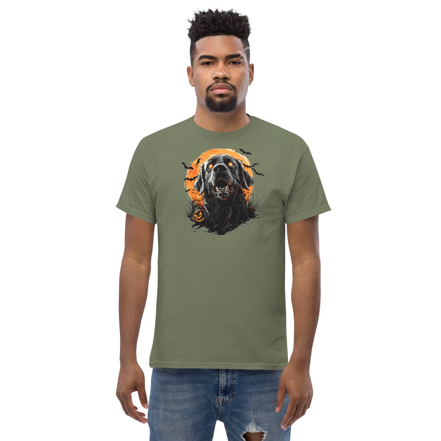 Halloween Labrador Retriever Unisex classic tee