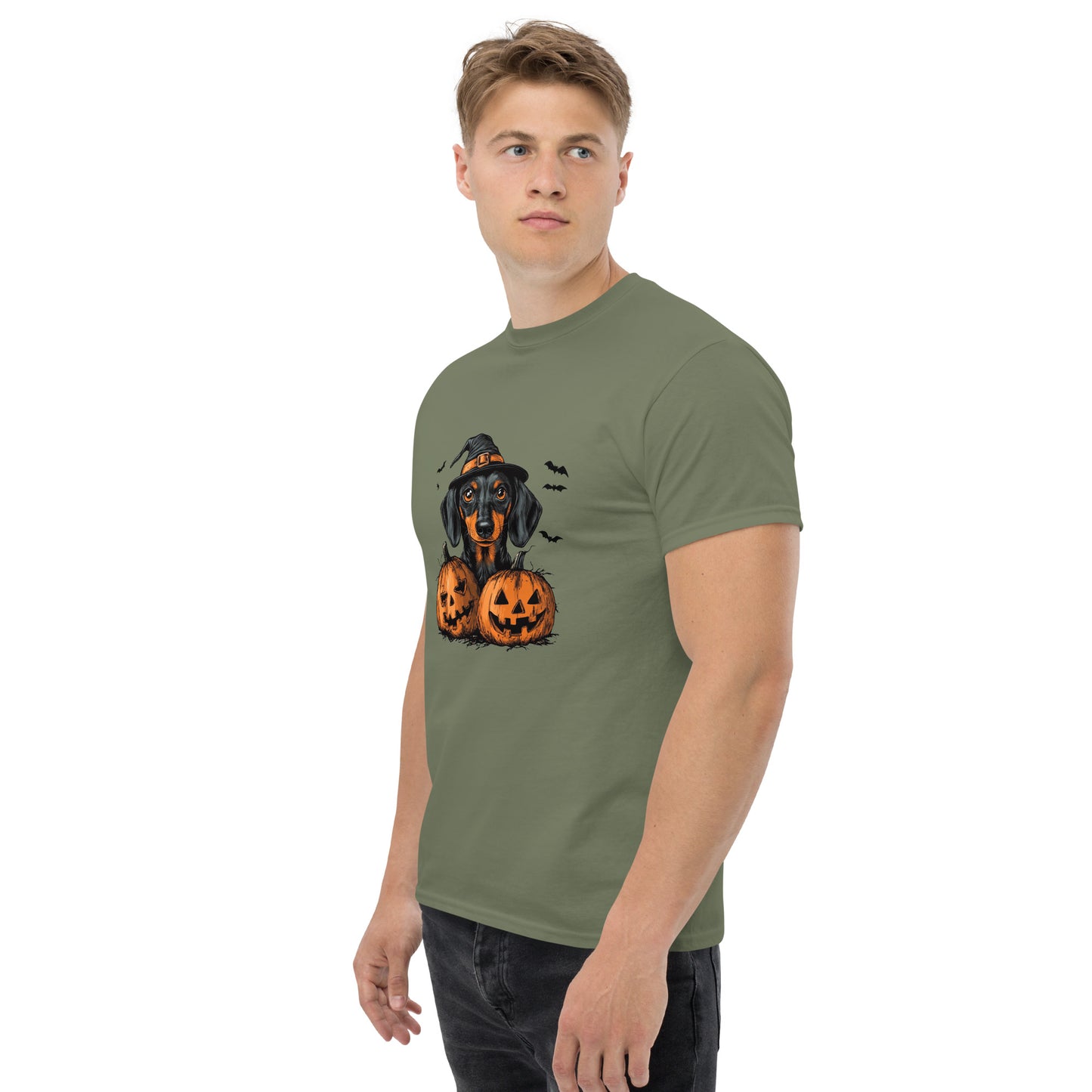 Halloween Dachshund Unisex classic tee