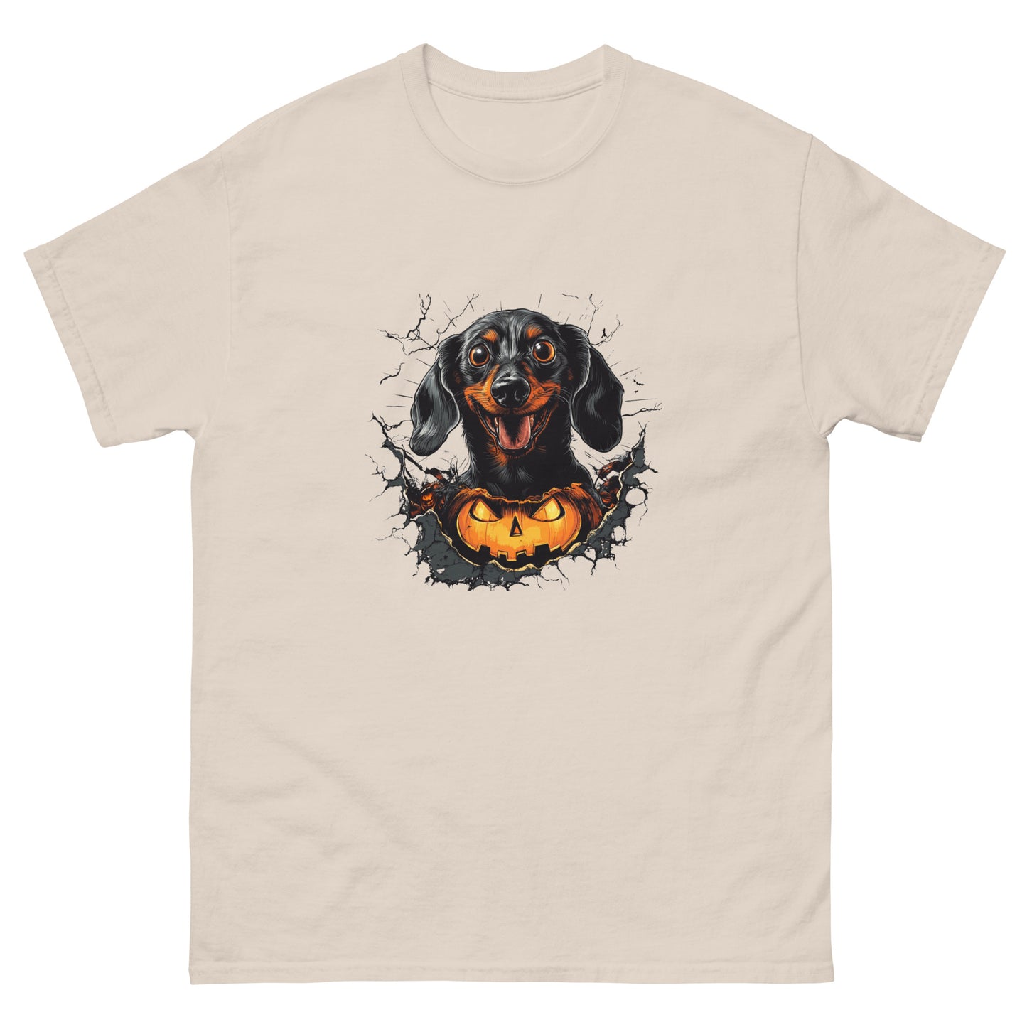 Halloween Dachshund Unisex classic tee