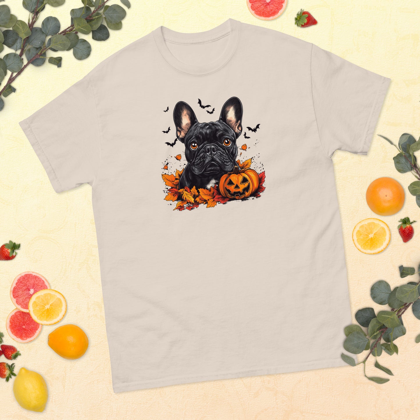 Halloween French Bulldog  Unisex classic tee