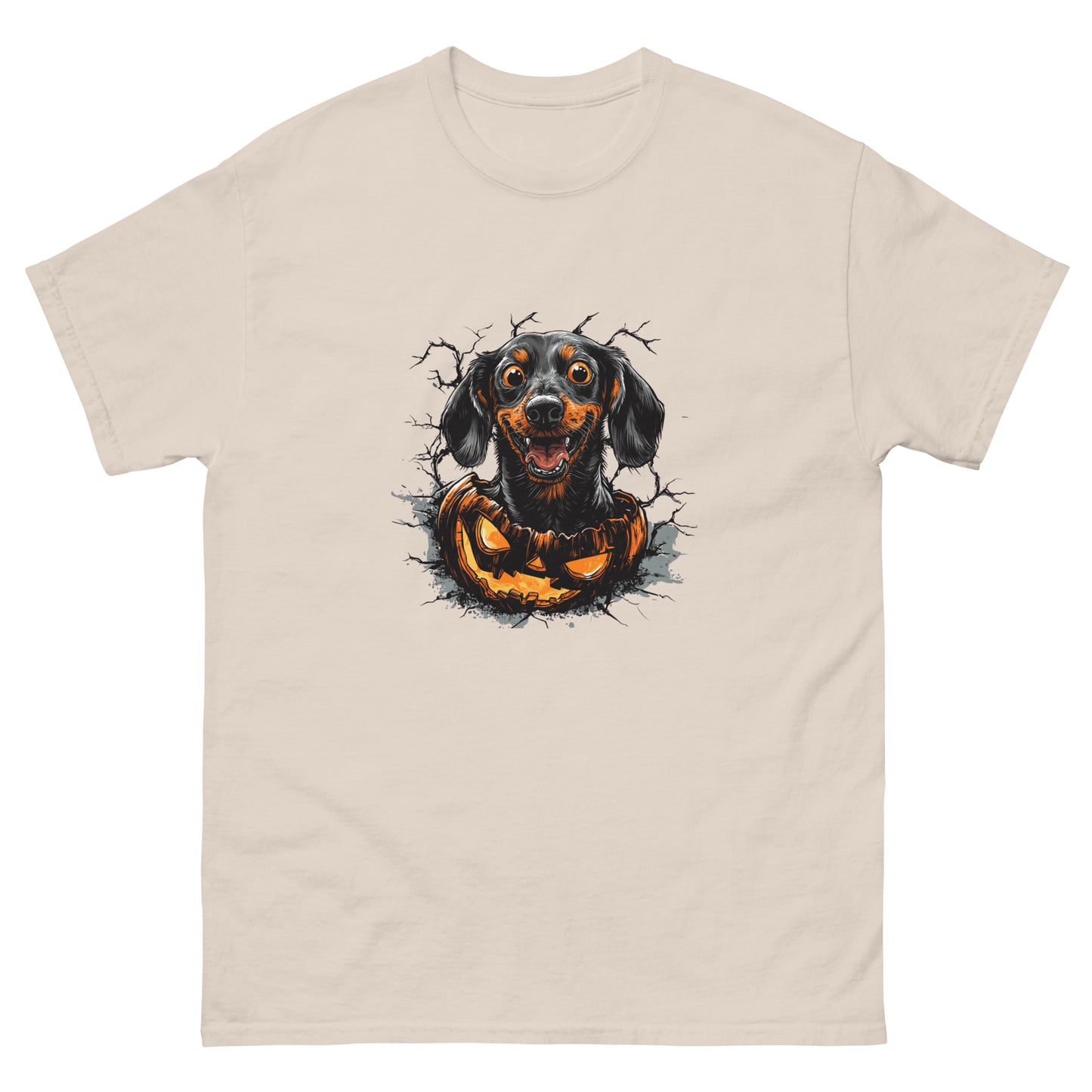 Halloween Dachshund Unisex classic tee