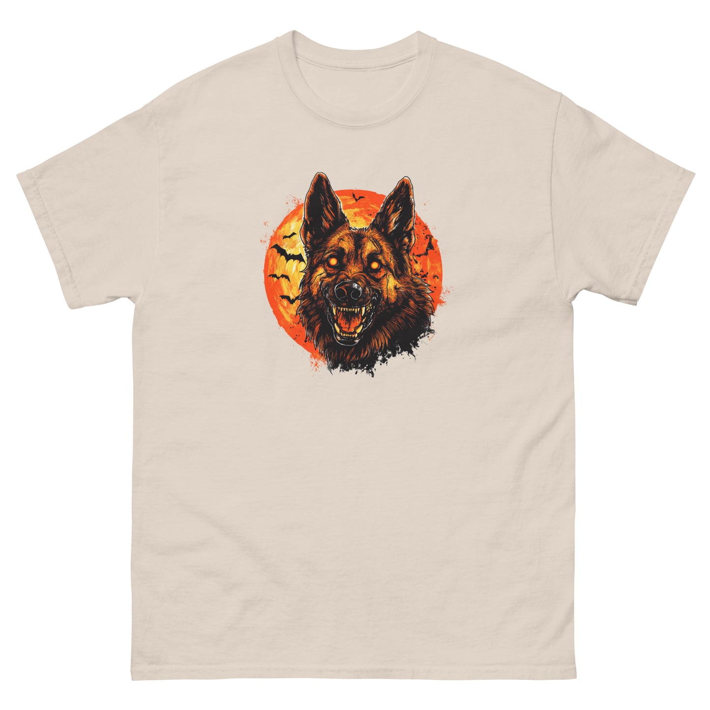 Halloween German Shepherd Unisex classic tee