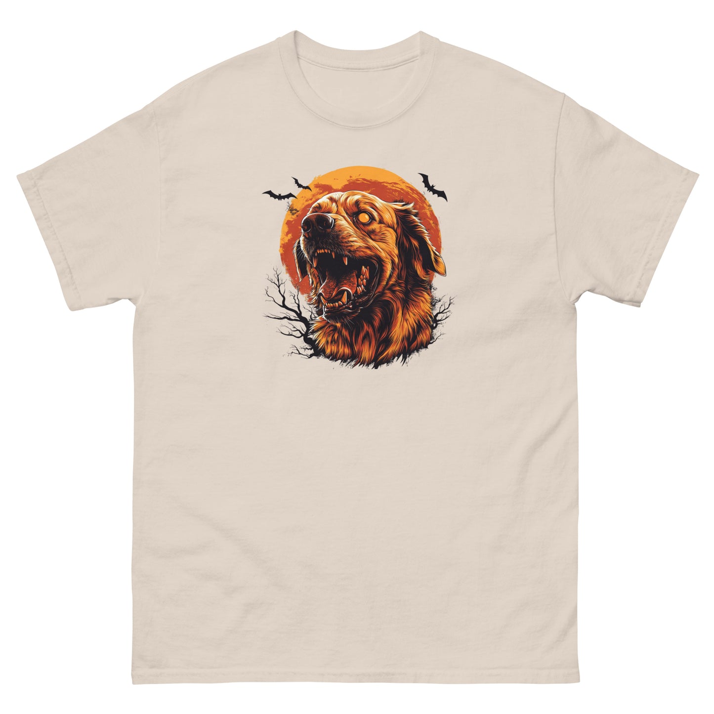 Halloween Golden Retriever Unisex classic tee