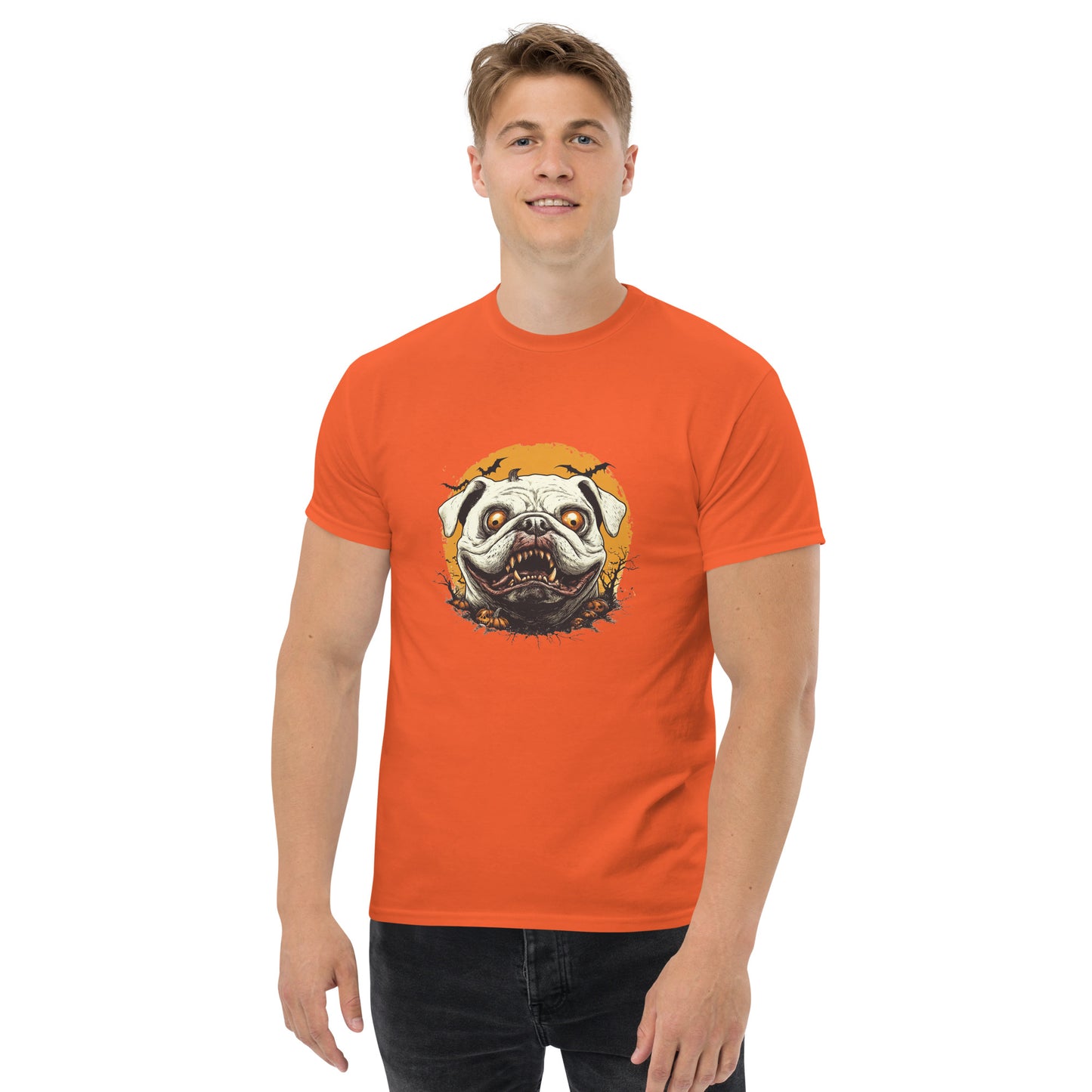 Halloween Bulldog - Unisex classic tee