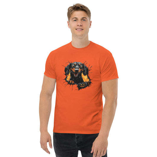 Halloween Dachshund Unisex classic tee