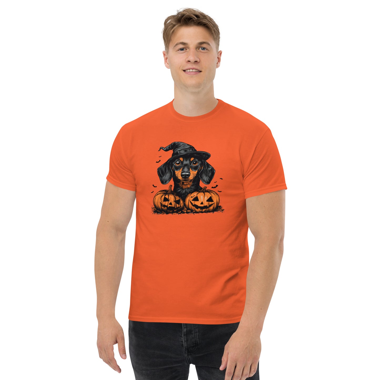 Halloween Dachshund Unisex classic tee