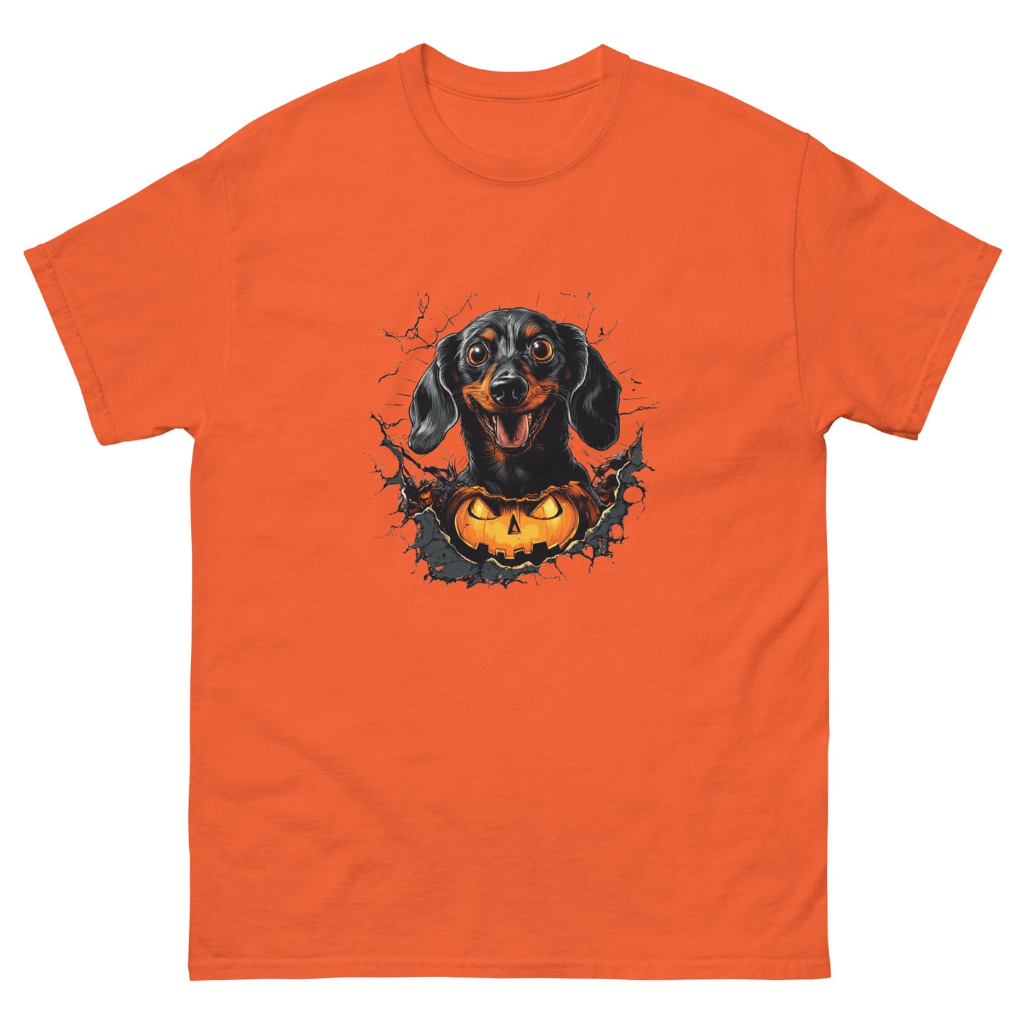 Halloween Dachshund Unisex classic tee