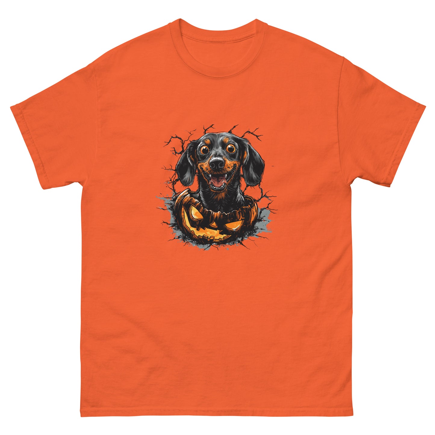 Halloween Dachshund Unisex classic tee